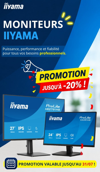 PROMOTION : MONITEURS IIYAMA